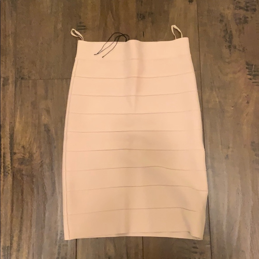 BCBG bandage midi skirt